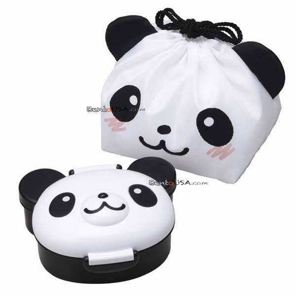 ... Bento Box - All  Japanese Bento Lunch Box with Bag Die Cut Panda Face